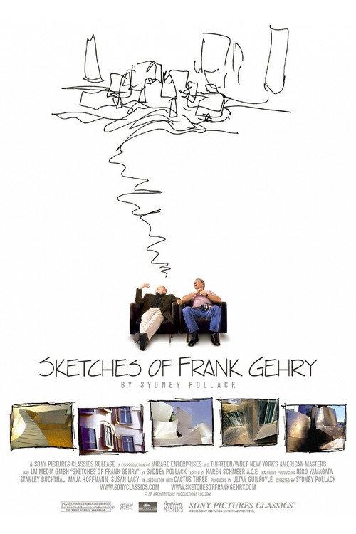Sketches of Frank Gehry 2006 official movie poster