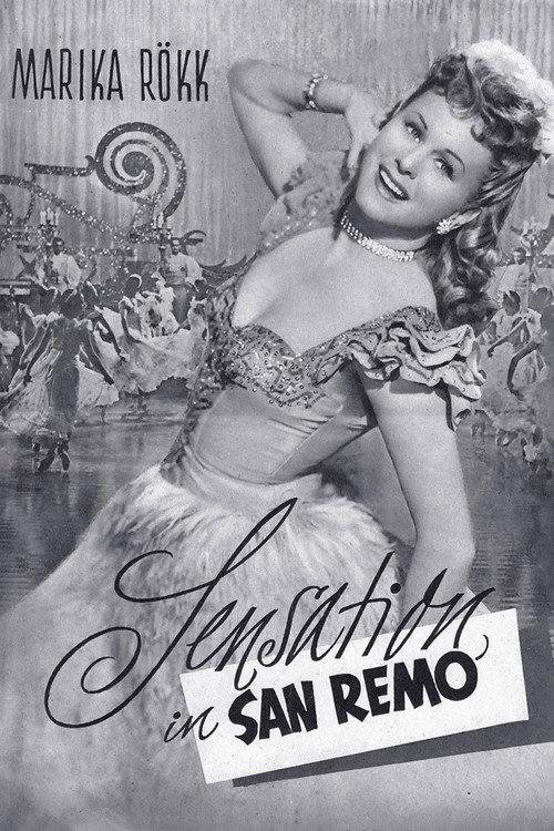 Sensation in San Remo 1951 official movie poster