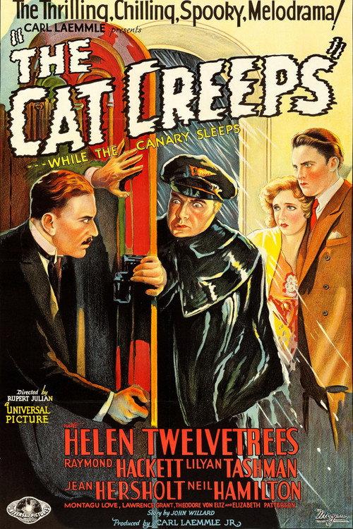 The Cat Creeps 1930 official movie poster