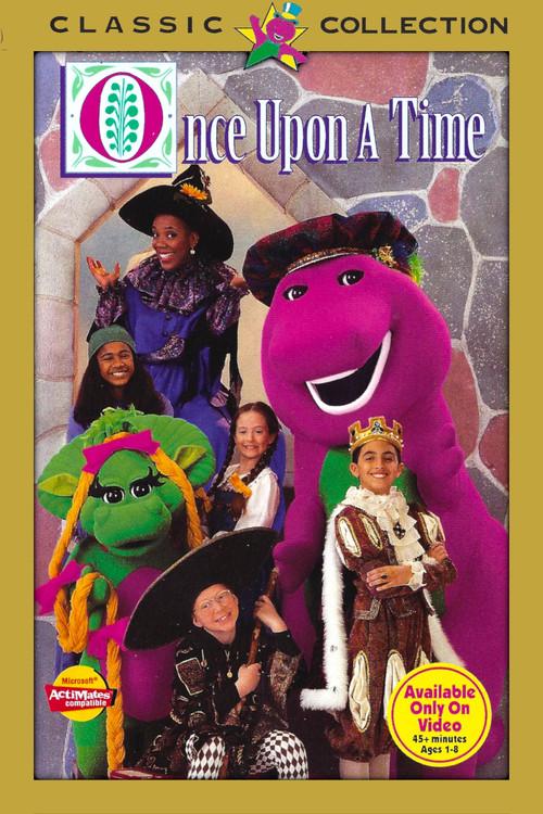 Barney: Once Upon a Time 1996 official movie poster