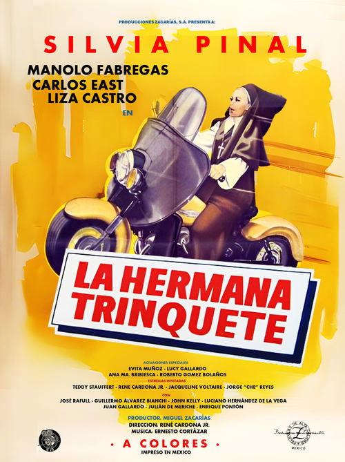 La hermana Trinquete 1970 official movie poster