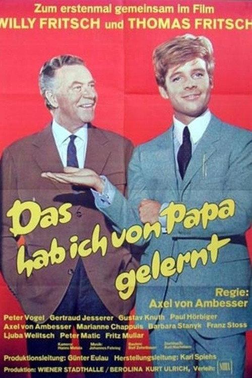 I Learned It from Father 1964 official movie poster