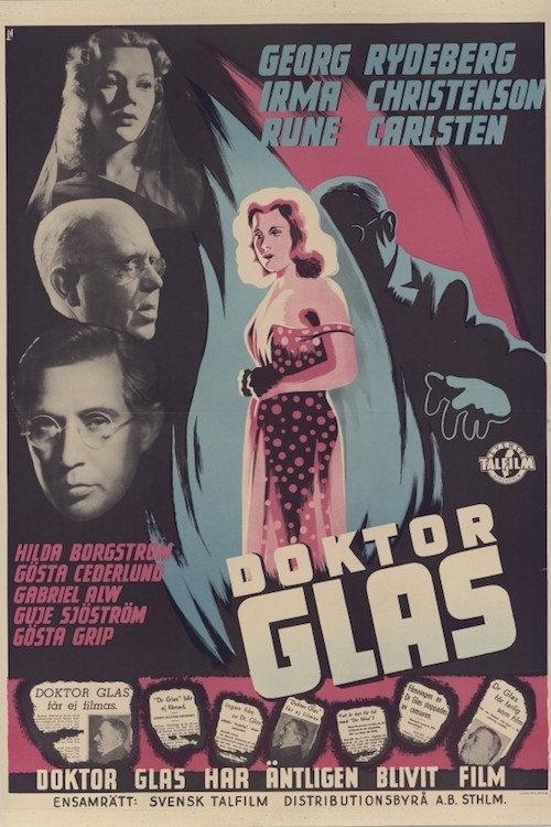 Doktor Glas 1942 official movie poster