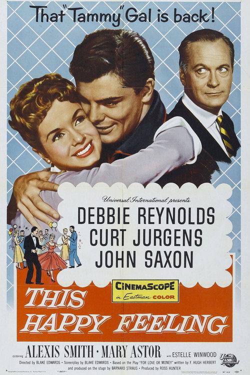 This Happy Feeling 1958 official movie poster