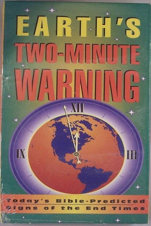 Earth's Two-Minute Warning 1997 official movie poster