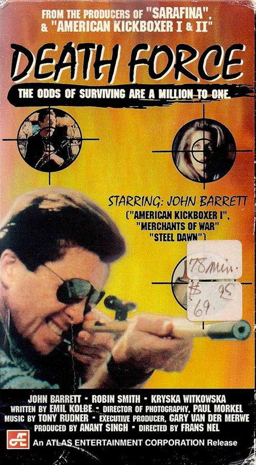 Death Force 1989 official movie poster