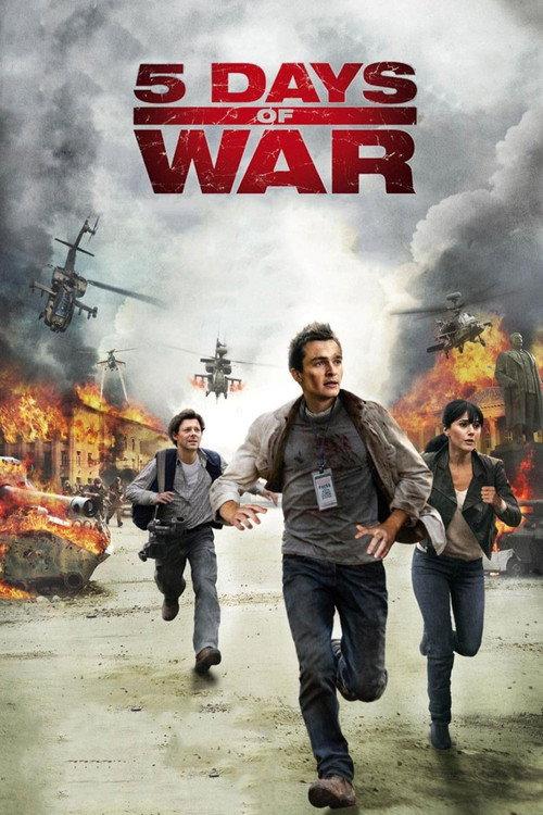 5 Days of War 2011 official movie poster