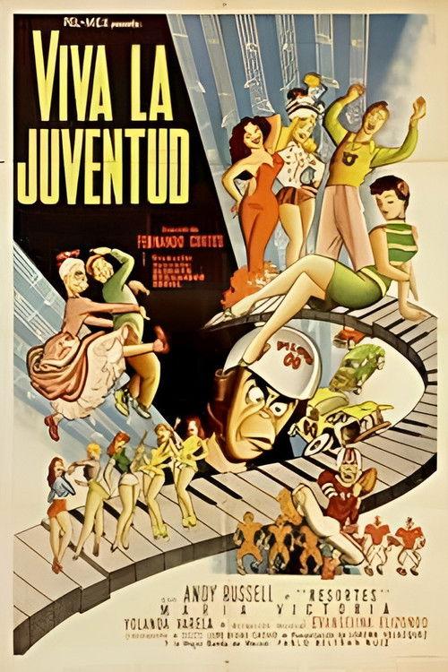 ¡Viva la juventud! 1956 official movie poster
