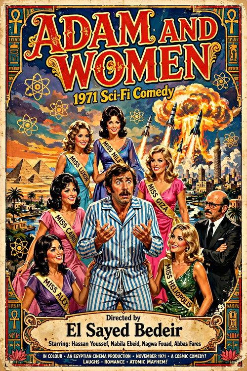 Adam and Women 1971 official movie poster
