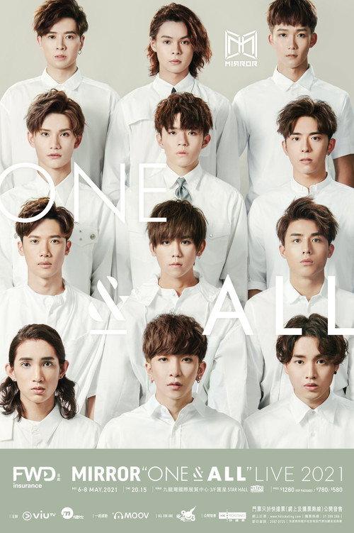 MIRROR "ONE & ALL" LIVE 2021 2021 official movie poster