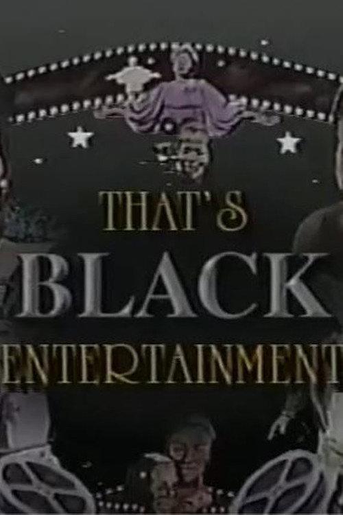 That's Black Entertainment 1989 official movie poster