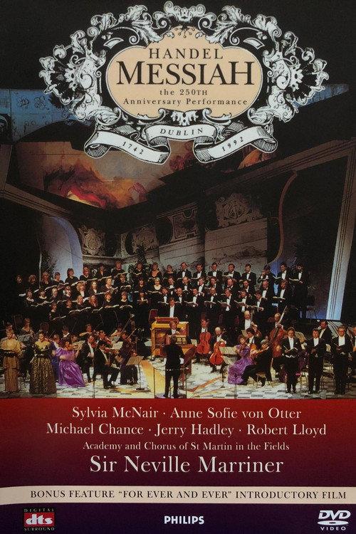 Handel: Messiah the 250th Anniversary Performance 1992 official movie poster