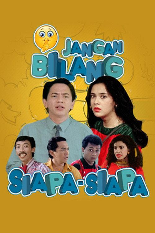 Jangan Bilang Siapa-siapa 1990 official movie poster