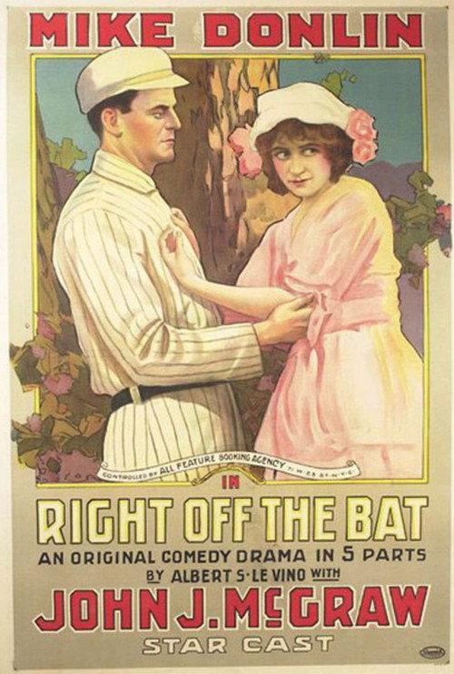 Right Off the Bat 1915 official movie poster