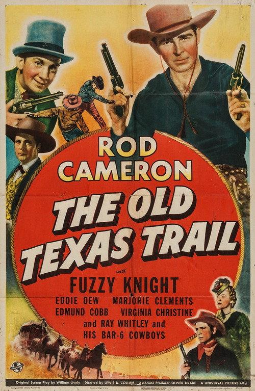 The Old Texas Trail 1944 official movie poster