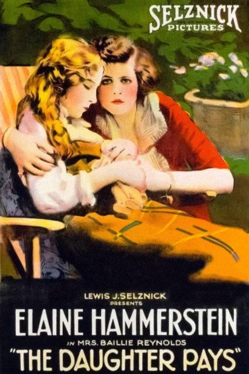 The Daughter Pays 1920 official movie poster