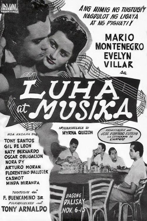 Luha at Musika 1953 official movie poster