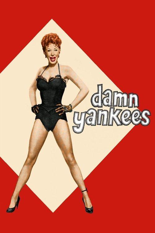 Damn Yankees 1958 official movie poster