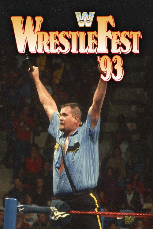 WWE WrestleFest '93 1993 official movie poster