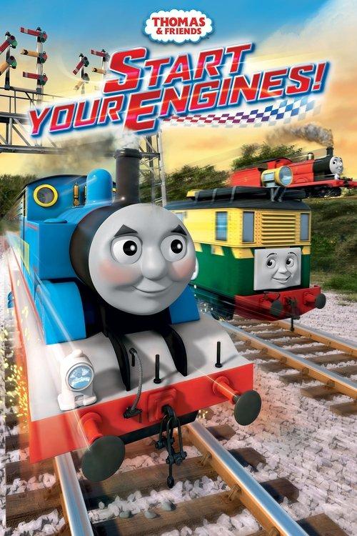 Thomas & Friends: Start Your Engines! 2016 official movie poster