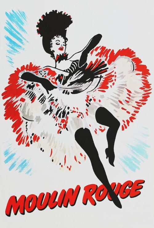 Moulin Rouge 1952 official movie poster
