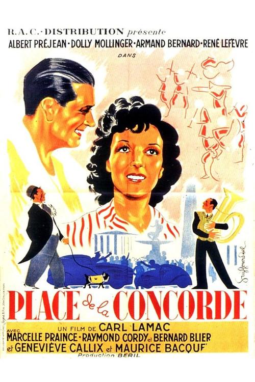 Place de la Concorde 1939 official movie poster