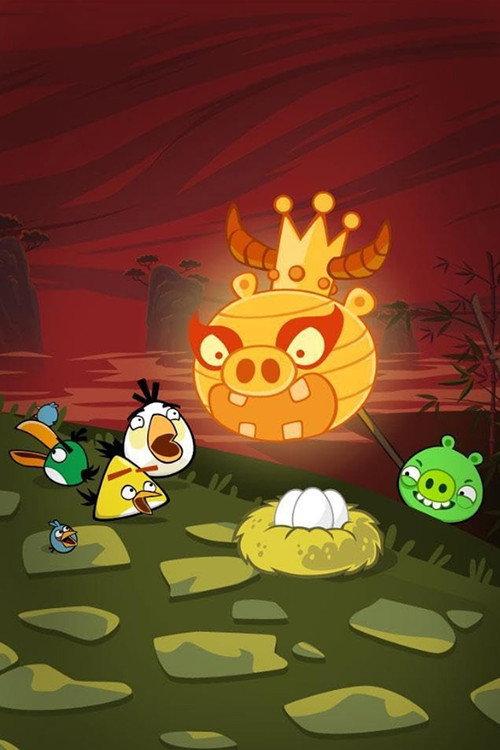 Angry Birds: Year of the Dragon 2012 official movie poster