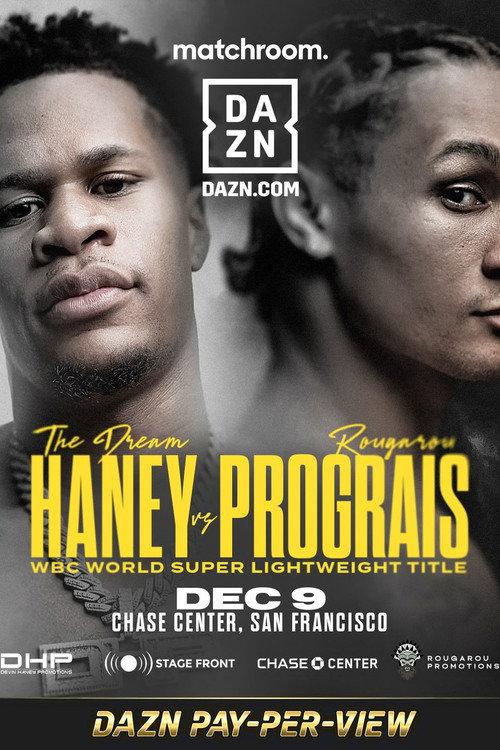 Devin Haney vs. Regis Prograis 2023 official movie poster