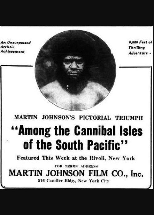 Among the Cannibal Isles of the South Pacific 1918 official movie poster