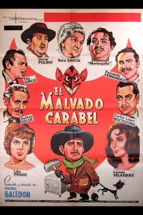 El malvado Carabel 1961 official movie poster