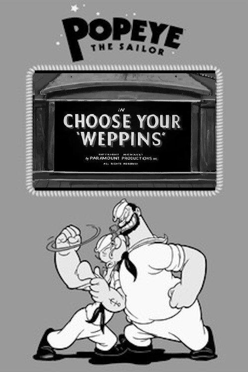 Choose Your 'Weppins' 1935 official movie poster