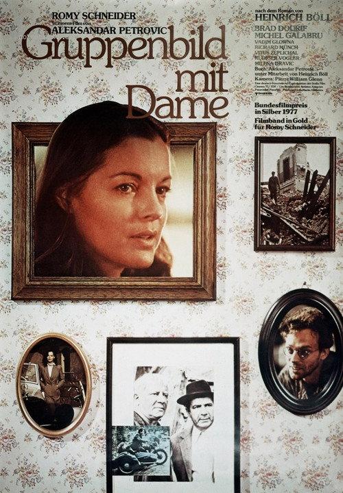 Group Portrait with a Lady 1977 official movie poster