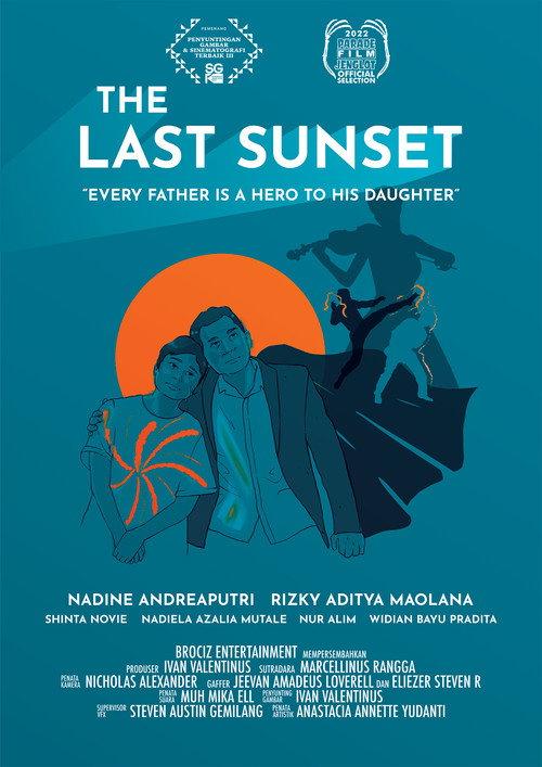 The Last Sunset 2022 official movie poster