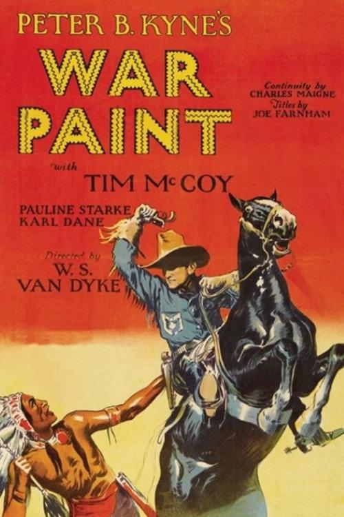 War Paint 1926 official movie poster