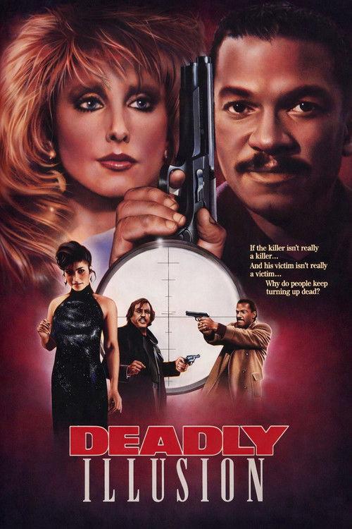 Deadly Illusion 1987 official movie poster
