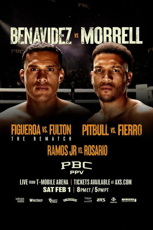 David Benavidez vs. David Morrell Jr. 2025 official movie poster
