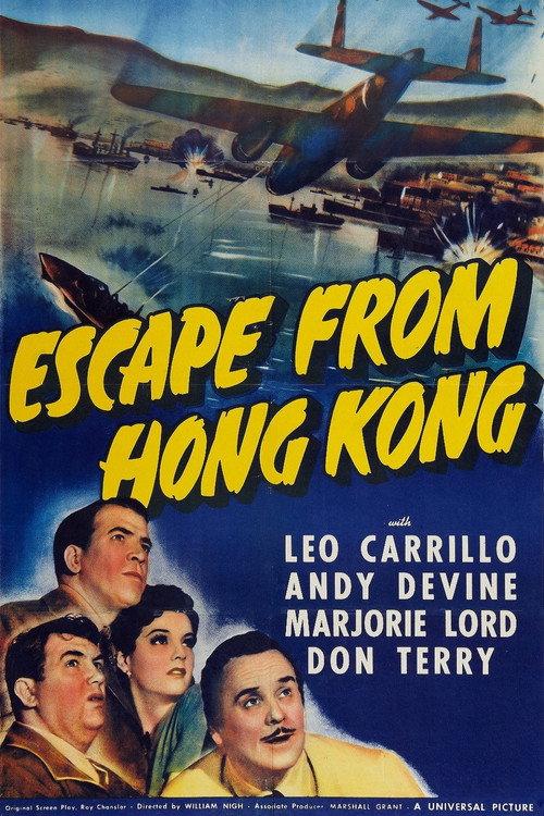 Escape from Hong Kong 1942 official movie poster