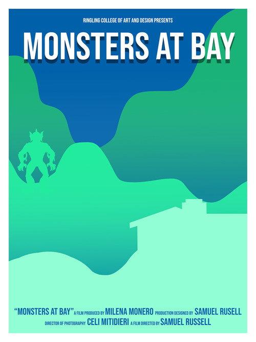 Monsters at Bay 2024 official movie poster