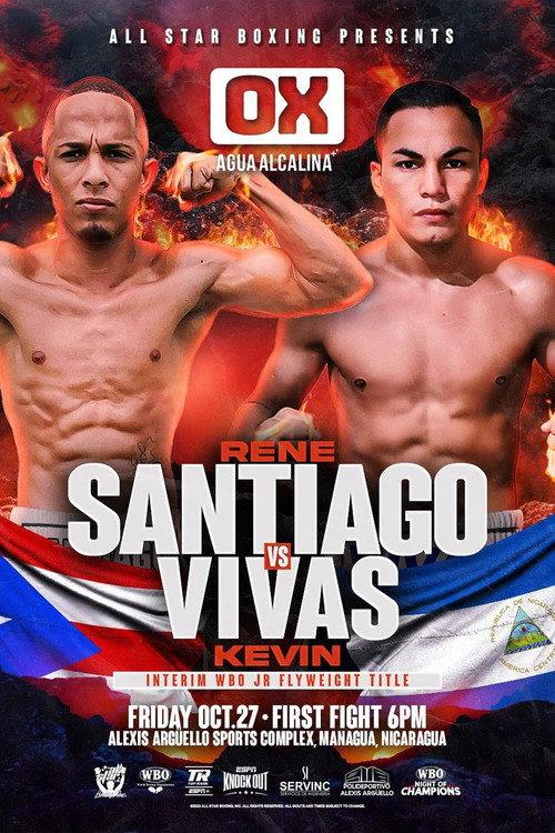 Rene Santiago vs. Kevin Vivas 2023 official movie poster