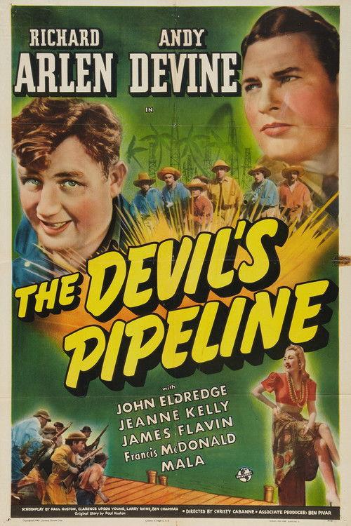 The Devil's Pipeline 1940 official movie poster