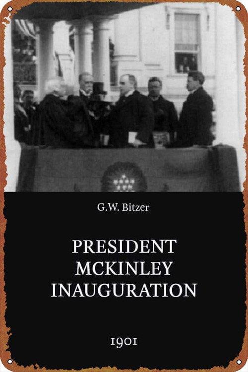 President McKinley Inauguration Footage 1901 official movie poster
