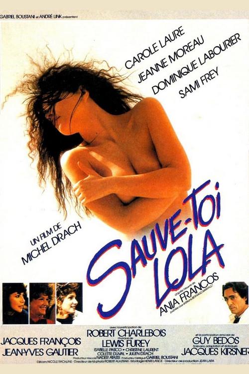 Sauve-toi, Lola 1986 official movie poster