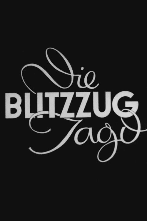 Die Blitzzugjagd 1938 official movie poster