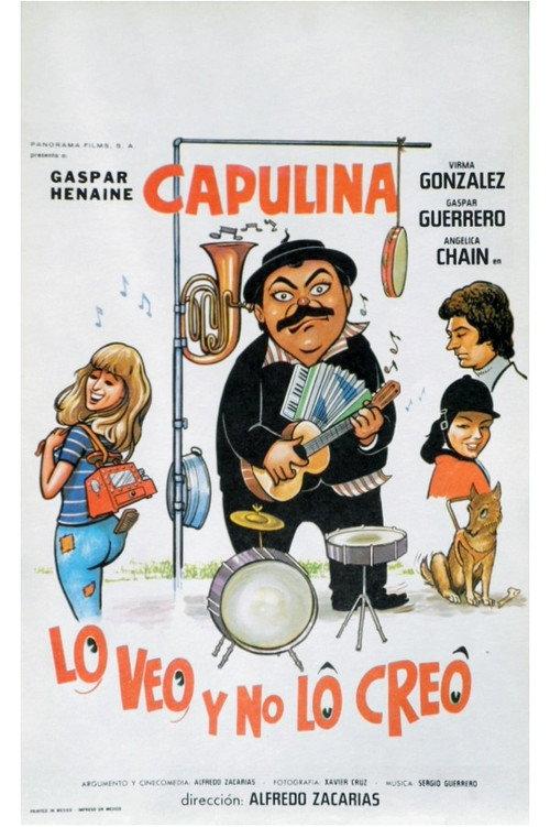 Lo veo y no lo creo 1977 official movie poster