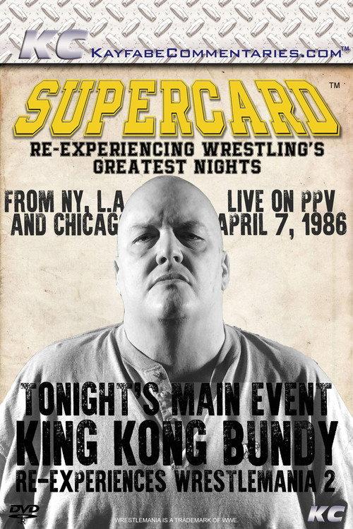 Supercard: King Kong Bundy Re-experiences WrestleMania 2 2016 official movie poster