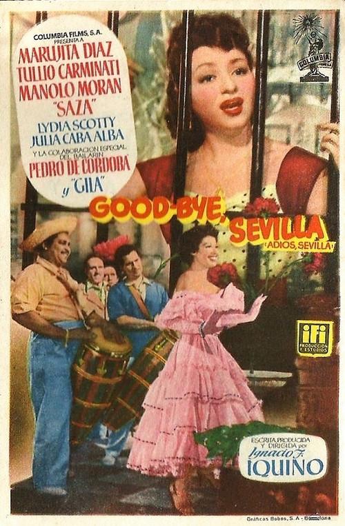 Good Bye, Sevilla 1955 official movie poster