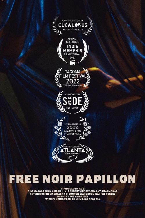 Free Noir Papillon 2022 official movie poster