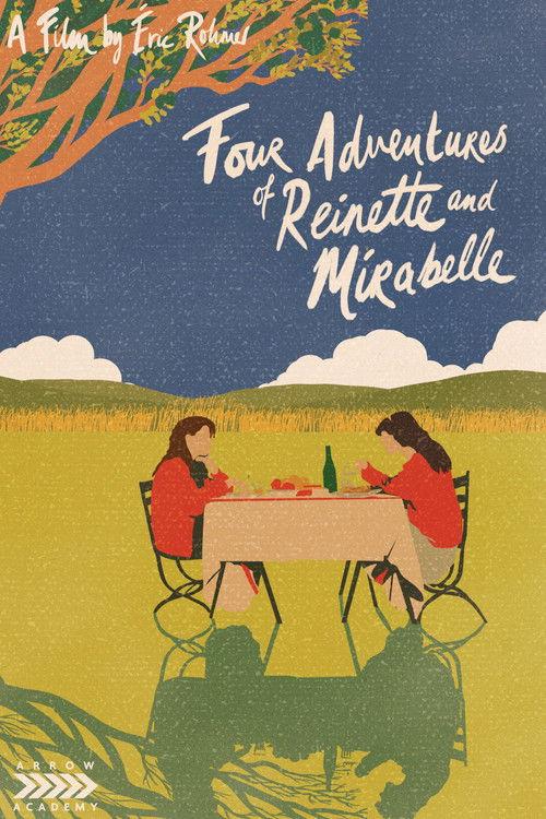 Four Adventures of Reinette and Mirabelle 1987 official movie poster