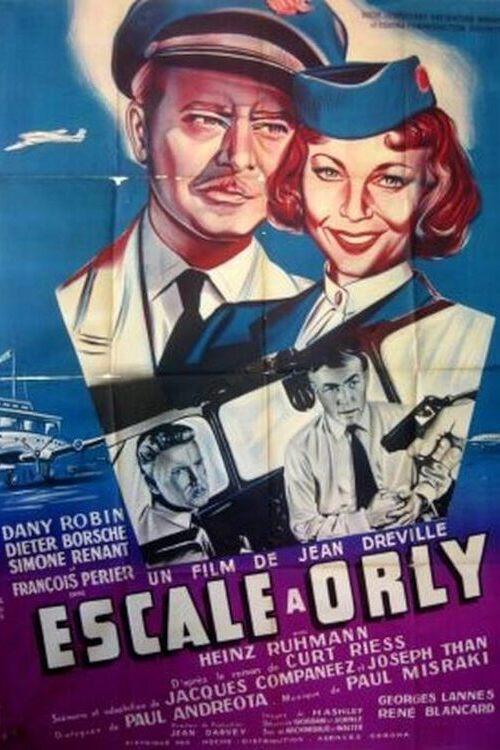 Intermediate Landing in Paris 1955 official movie poster