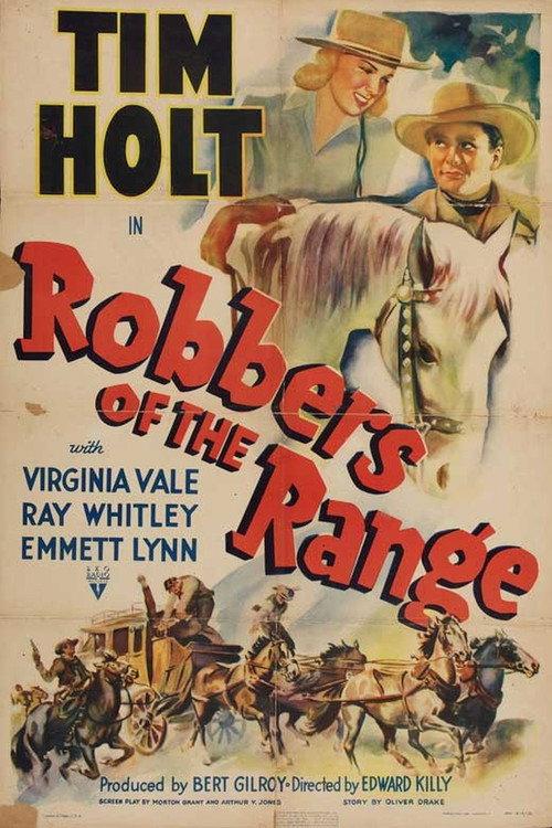 Robbers of the Range 1941 official movie poster